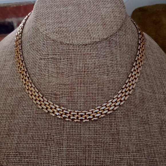 Source Unknown Jewelry - Bi-color Choker Necklace